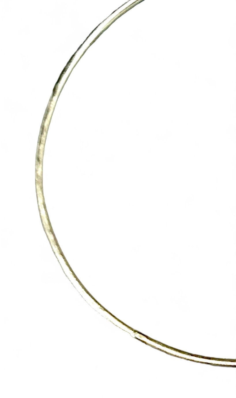 Thin Sterling Silver Bangle Bracelet