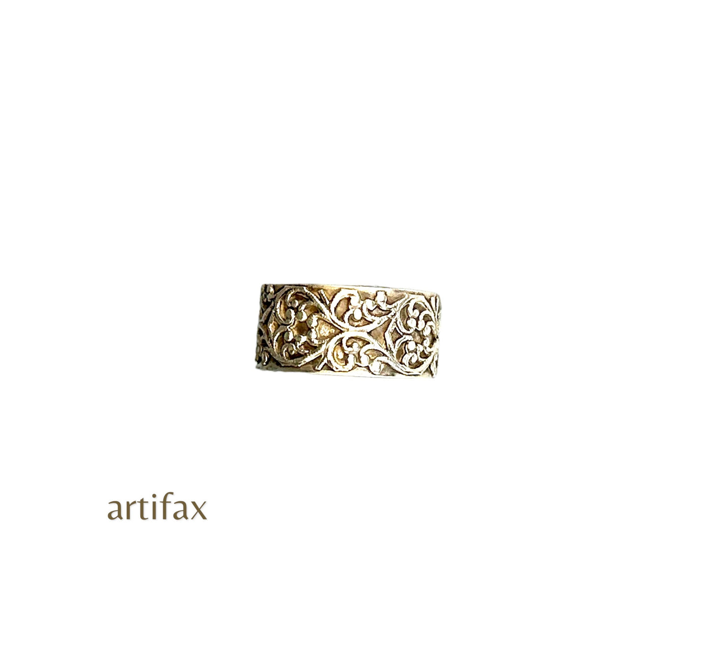 Textured Sterling Silver Ring
