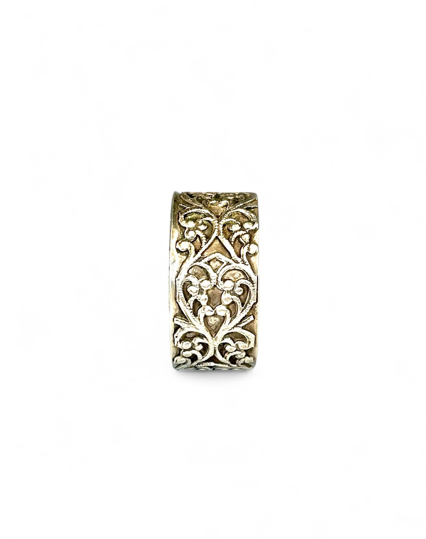 Textured Sterling Silver Ring
