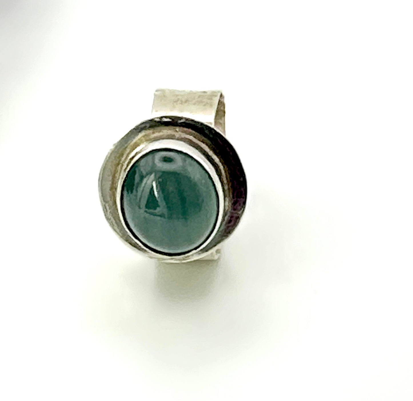 Moss Aquamarine Statement Ring